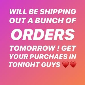Shipping out some orders tomorrow !!